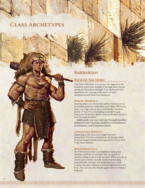 barbarian feats dnd 5e|5e barbarian archetypes.